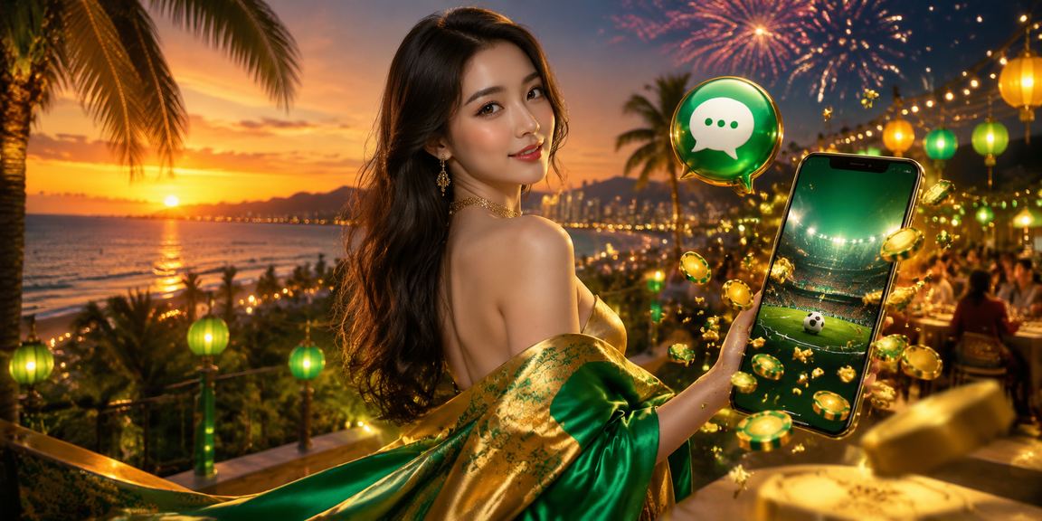 Người dùng tại Đà Nẵng kích hoạt voucher kv4 trên điện thoại gần bãi biển