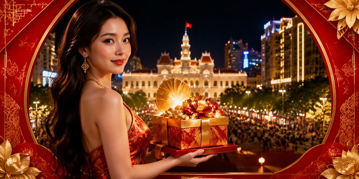 Không gian cá cược trực tuyến Việt Nam với giao diện hiện đại và ánh sáng neon